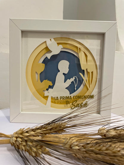 3D square cardboard favors