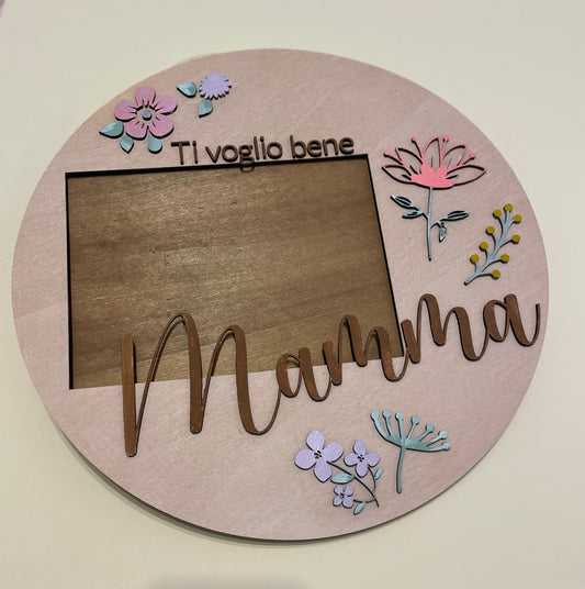 Wooden frame “mum”