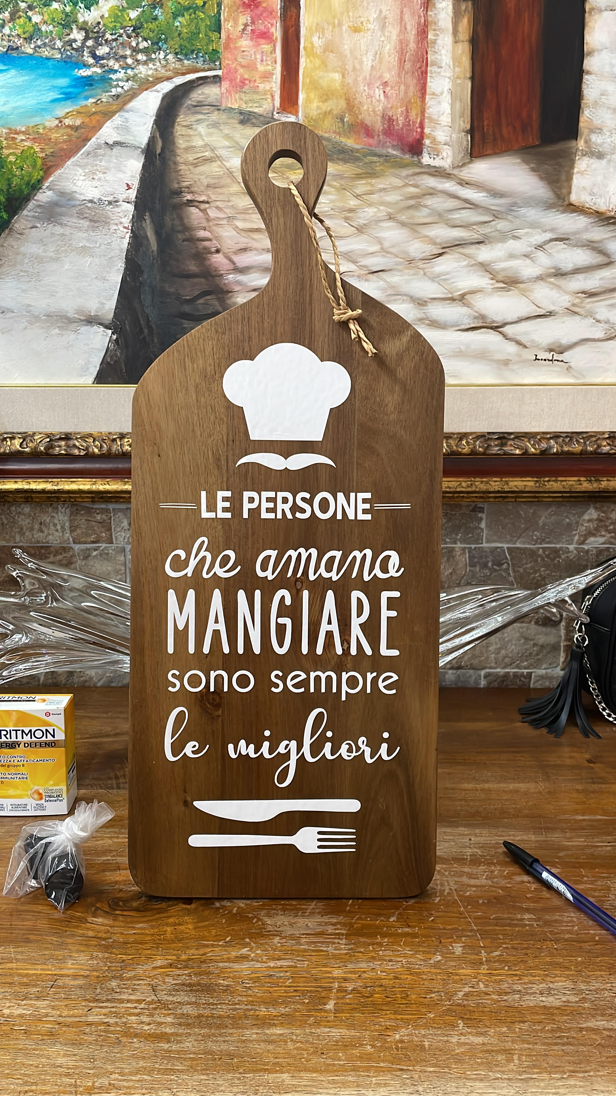 Tagliere in legno personalizzato