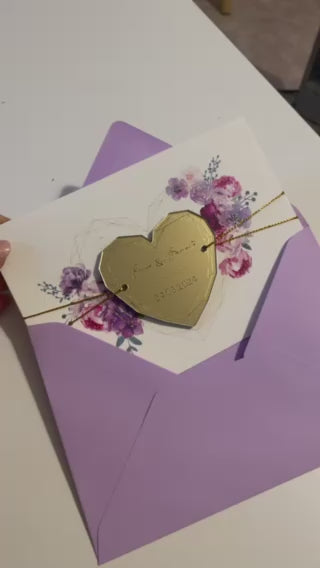 Partecipazione “Samanta” con cuore