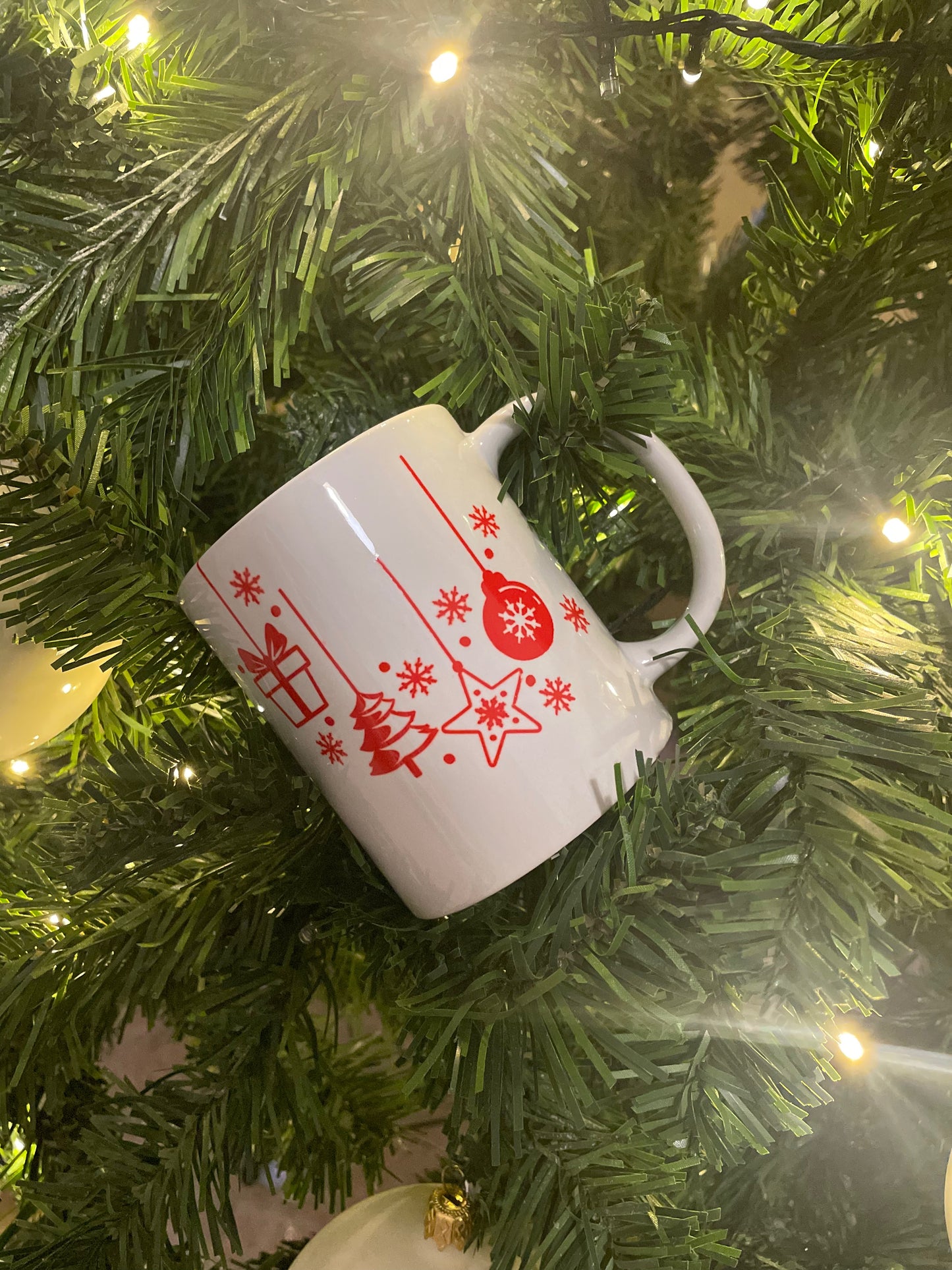 Customizable Christmas mug